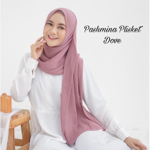 TERLARIS !!! PASHMINA FULL PLISKET LIDI 180x75 BABYDOLL PREMIUM TANPA GARIS TENGAH