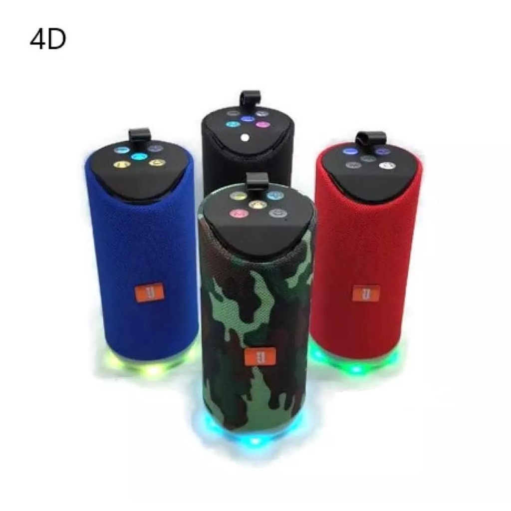 Speaker Bluetooth 4D Portable Wireless Speaker LED 4 D