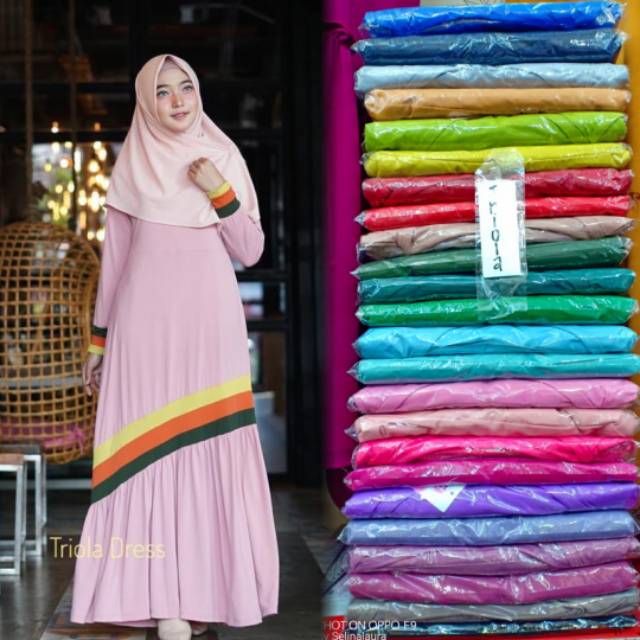 TRIOLA DRESS  by Habibie collection