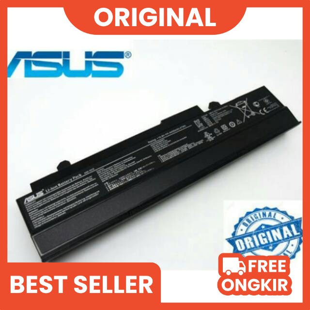 Original Baterai Laptop Asus EeePc 1015 1016 1215 Series  Model A31 - 1015