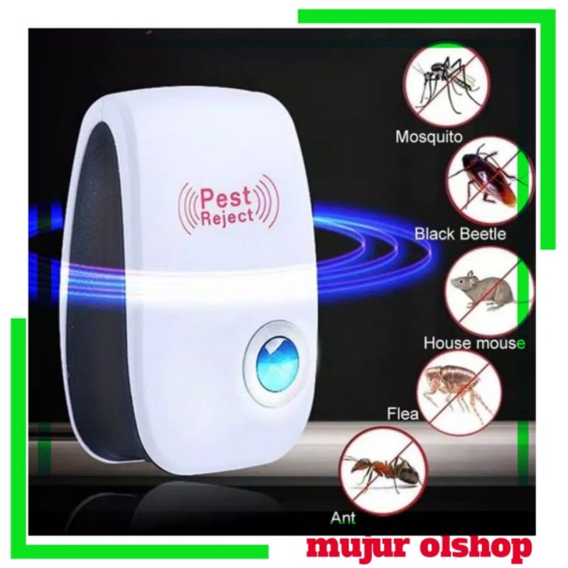alat pengusir tikus kecoa nyamuk dan semut elektrik ultrasonik/elektrik alat pembasmi tikus kecoa