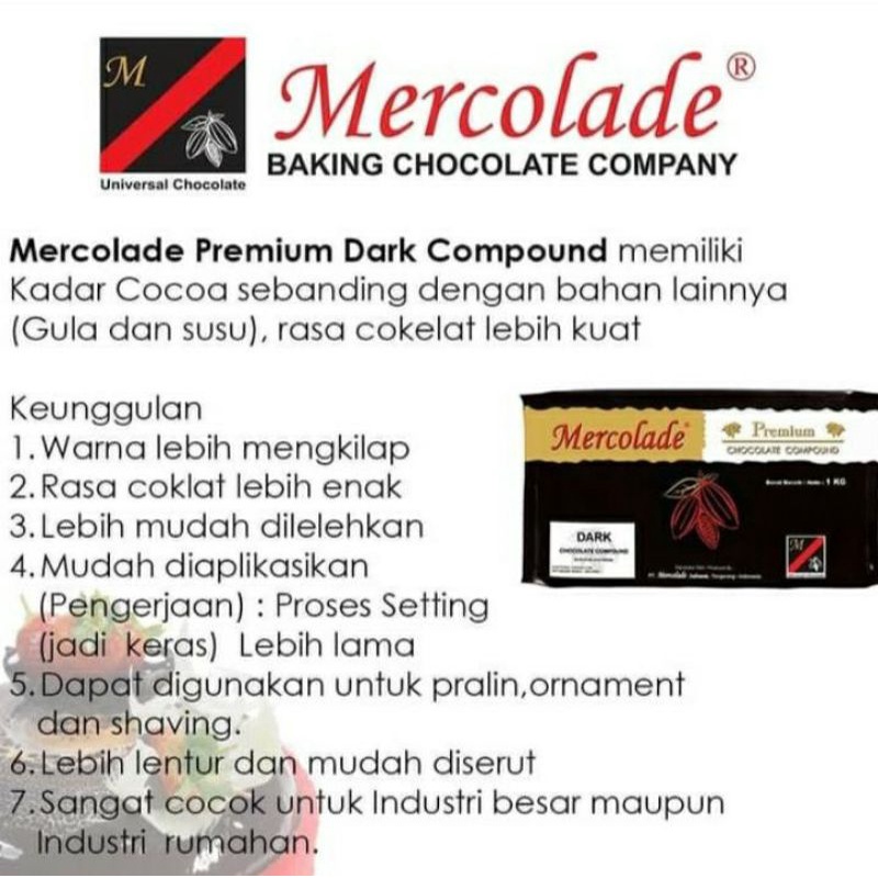 

COKLAT BATANG MERCOLADE COMPOUND COKLAT BERAT 1KG