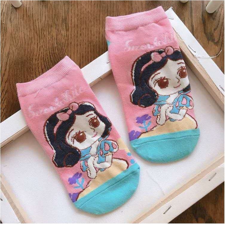 PRINCESS 2 - Kaos Kaki Pendek Semata Kaki/ Kaos Kaki Ankle Dewasa Wanita-KWMR-008