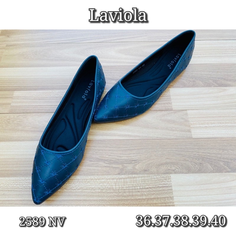 Laviola Flat Navy Lancip