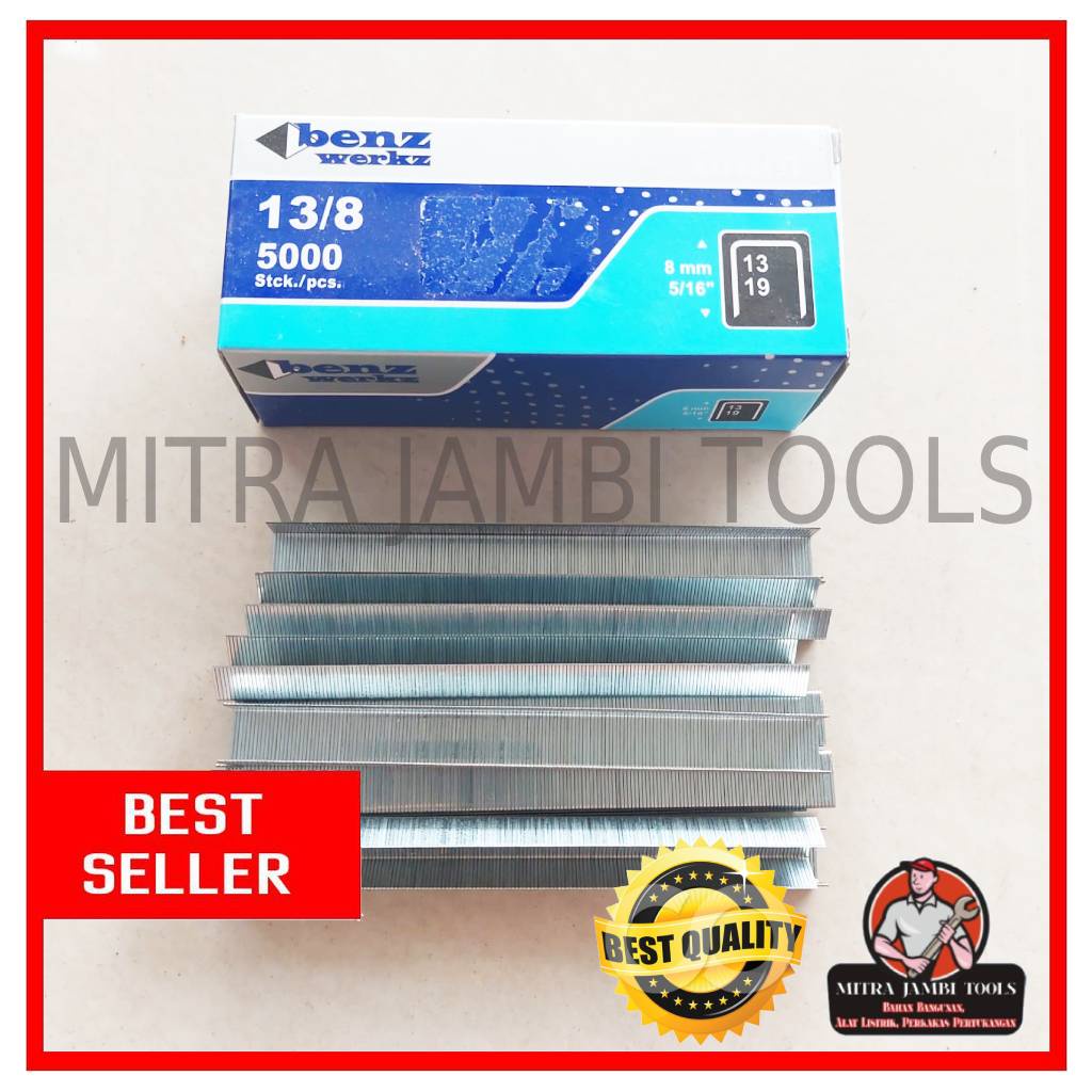 ISI STEKER TEMBAK 8 MM / REFILL STAPLES TEMBAK