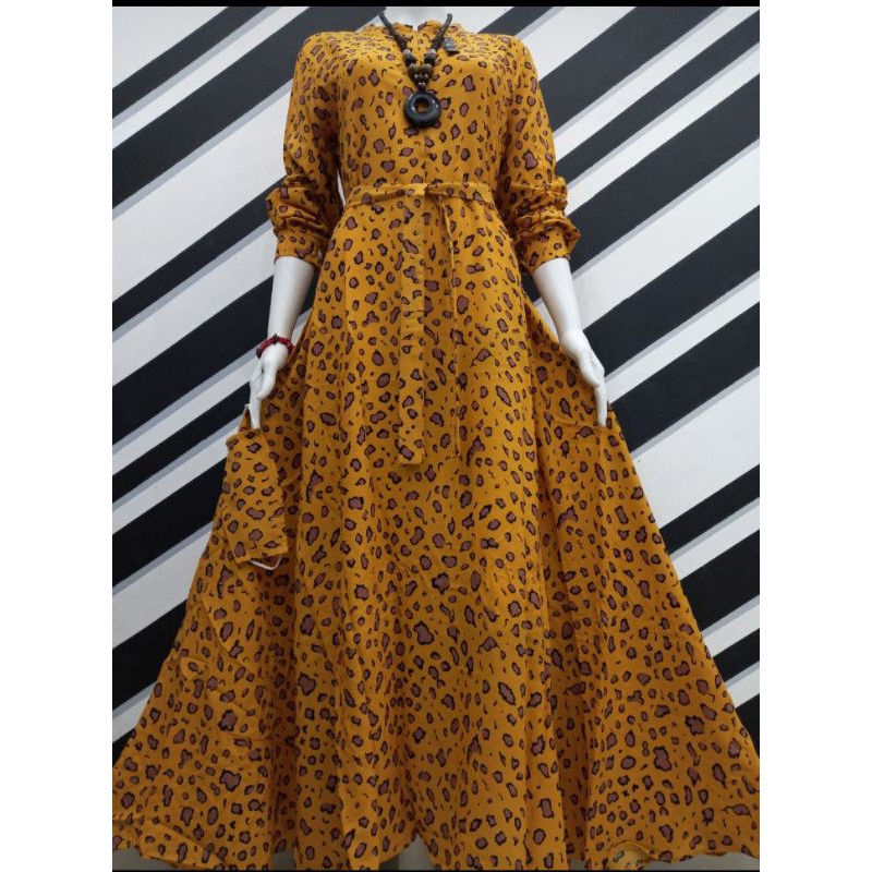 Gamis Monalisa Plus Masker/Gamis Monalisa Premium/Gamis Monalisa Umberela