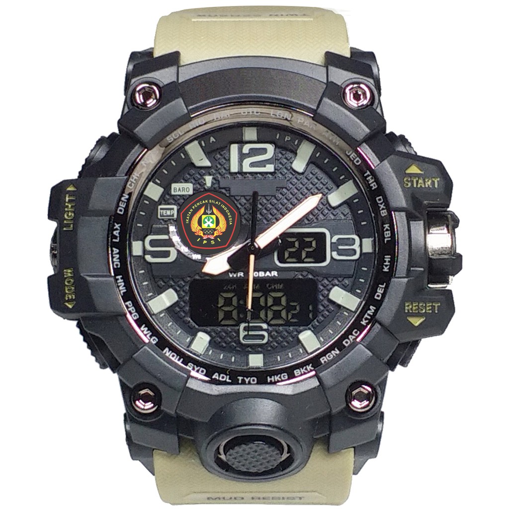 (Istimewa Bossque) Jam IPSI Double Time Tali Cream (Exclusive)