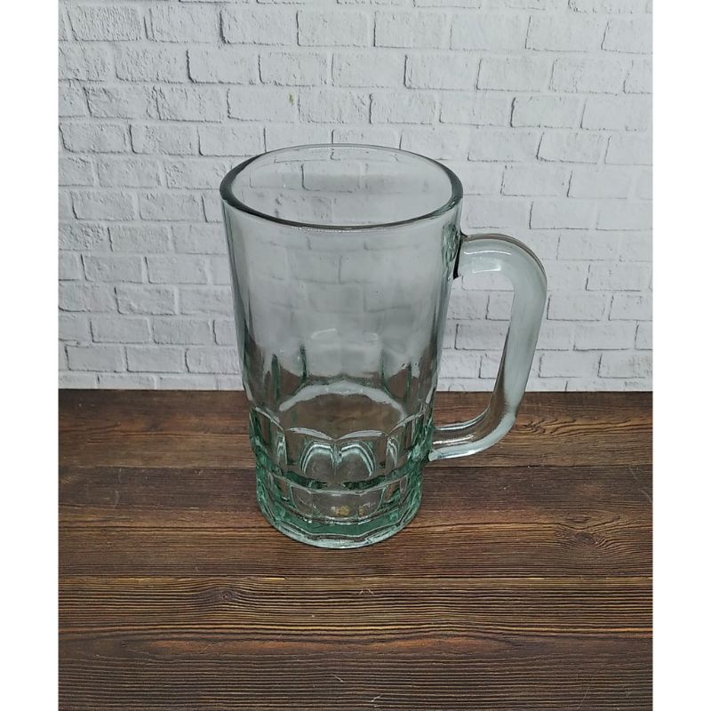 Gelas Gagang Polos / Gelas Gagang Bir / Gelas Es Gagang Besar Harga 1 Pcs