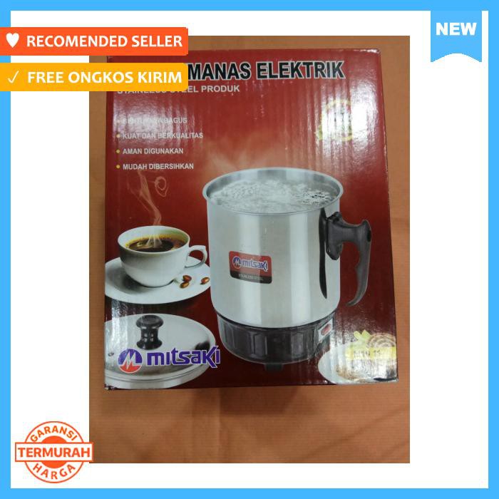 Mug Listrik/ Teko Listrik/ Teko Masak Air/ Mug Pemanas Air Stainless Stenlis 11Cm