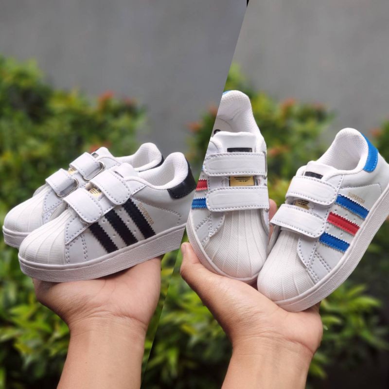 Sepatu Anak Murah Adidas superstar velcro