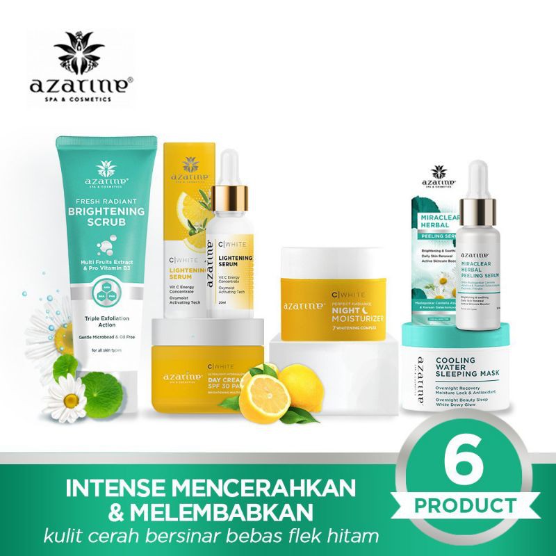 Azarine paket khusus Flek , untuk kulit normal