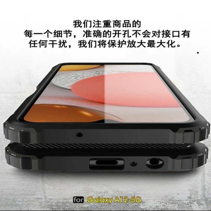 Casing Samsung Galaxy A12 Hardcase Galaxy A 12 Shockproof Cover
