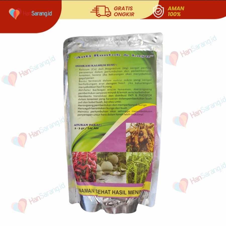 Pupuk kalsium susu Calsium Boron Magnesium Bubuk 1 Kg anti layu dan rontok