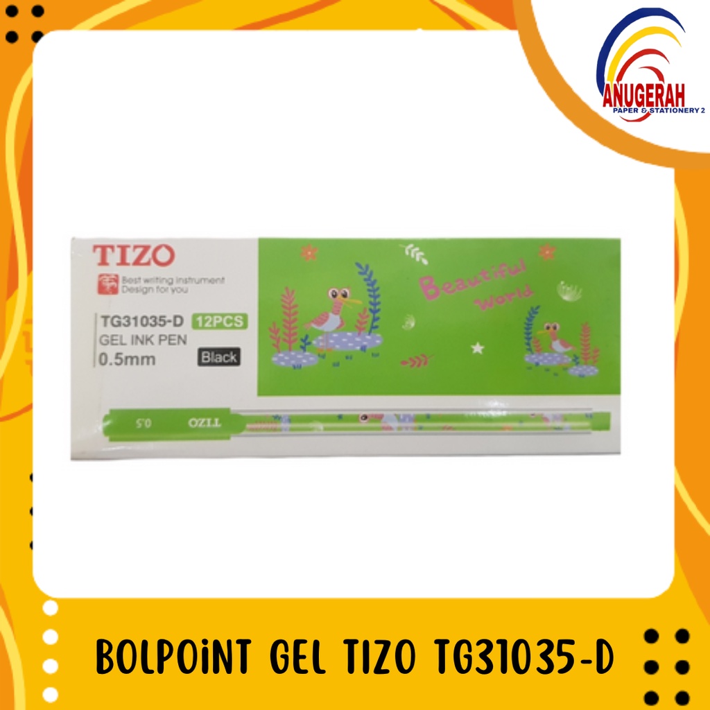 Bolpoint gel TIZO TG31035-E (LSN)