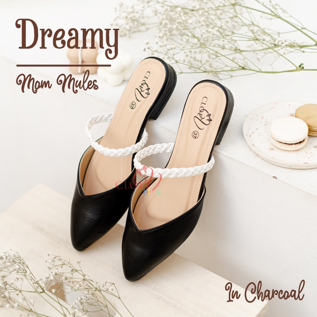 CLOEVKIDS - Flat shoes mules wanita Dreamy