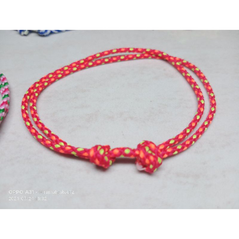 20pcs gelang tali prusik/gelang tali gunung