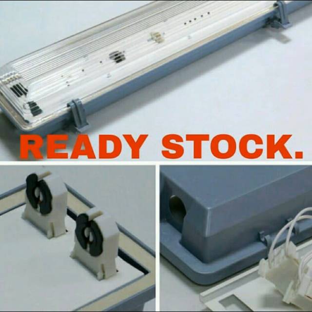 LAMPU WATERPROOF TL-LED 2x16WATT include LAMPU LED PHILIPS