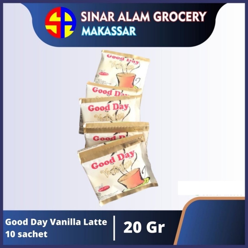 

Good Day Vanilla Latte 10 sachet