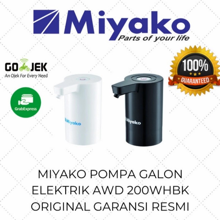 Pompa Galon Dispenser Elektrik Otomatis Water Pump Miyako AWD200