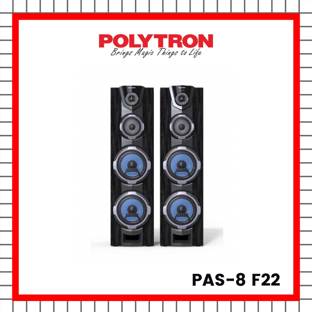 Speaker Active Polytron PAS 8F22
