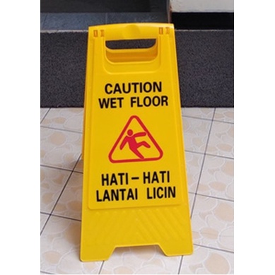

Warning Sign Floor, papan tanda peringatan Alat Kebersihan