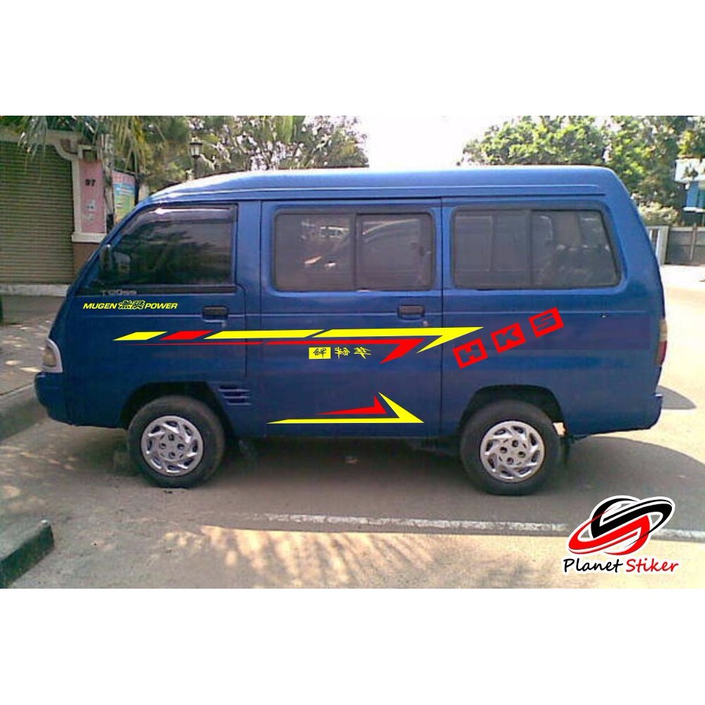 Stripping Mobil List Sticker Mobil Van Carry Futura Ss Espass