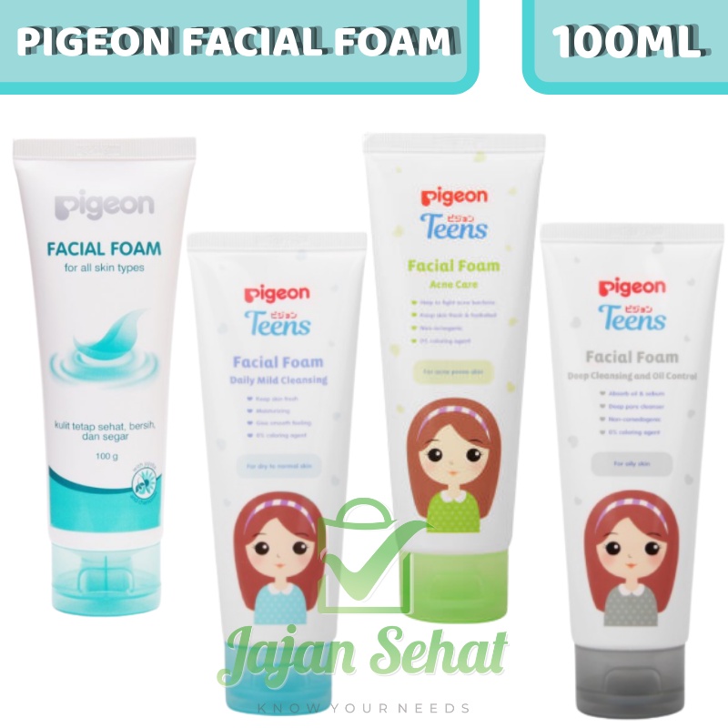 Pigeon Facial Foam Teens 100ml