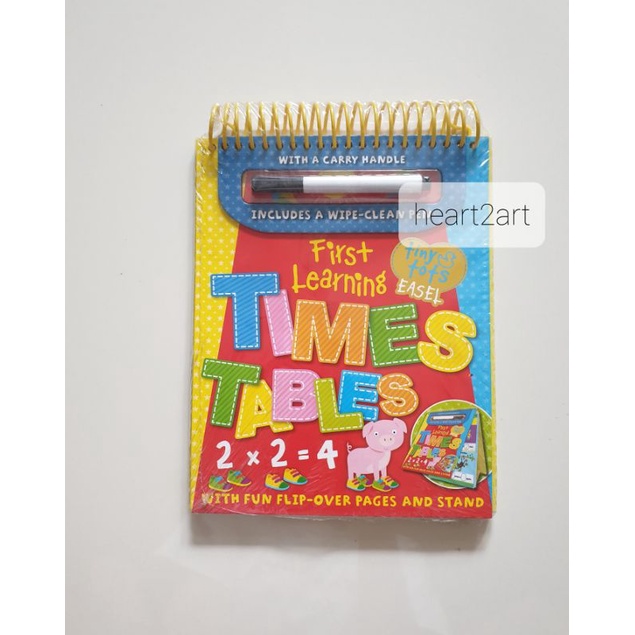 Tiny Tots Easels : Time Tables - First Learning Time Tables