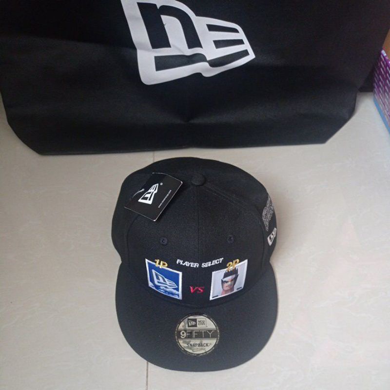 topi NEW ERA X VIRTUAL FIGHTER 9FIFTY LIMITED EDITION original medium large