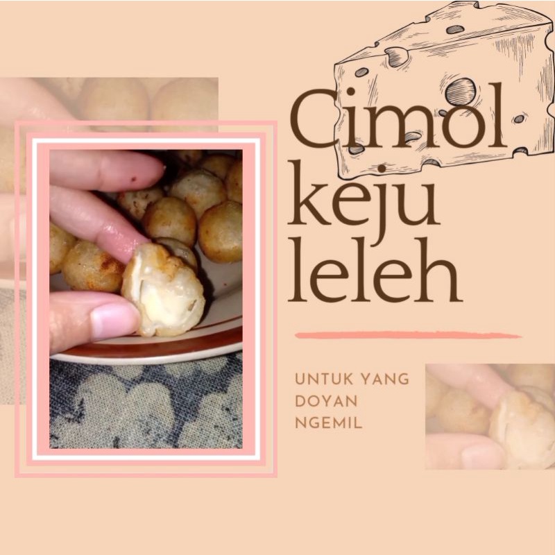 

Cimol Keju Leleh isi 12 pcs