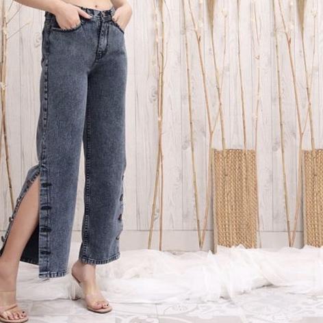 ✸ GFS BOYFRIEND KULOT KANCING RUMBAI VIVIAN ♠