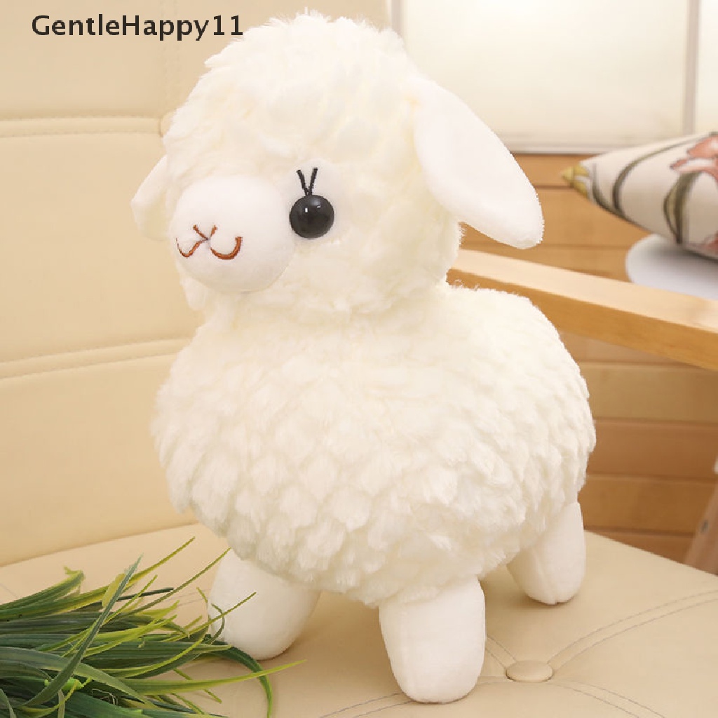 Gentlehappy Mainan Boneka Stuffed Plush Domba 22cm Dengan Gantungan Kunci