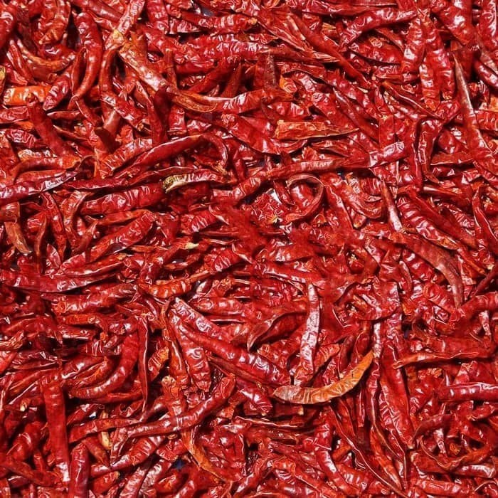 

New Arrival - Cabe Keriting Kering India / Dry Chilli- Narasa / Cabai Kering / Cabai Merah