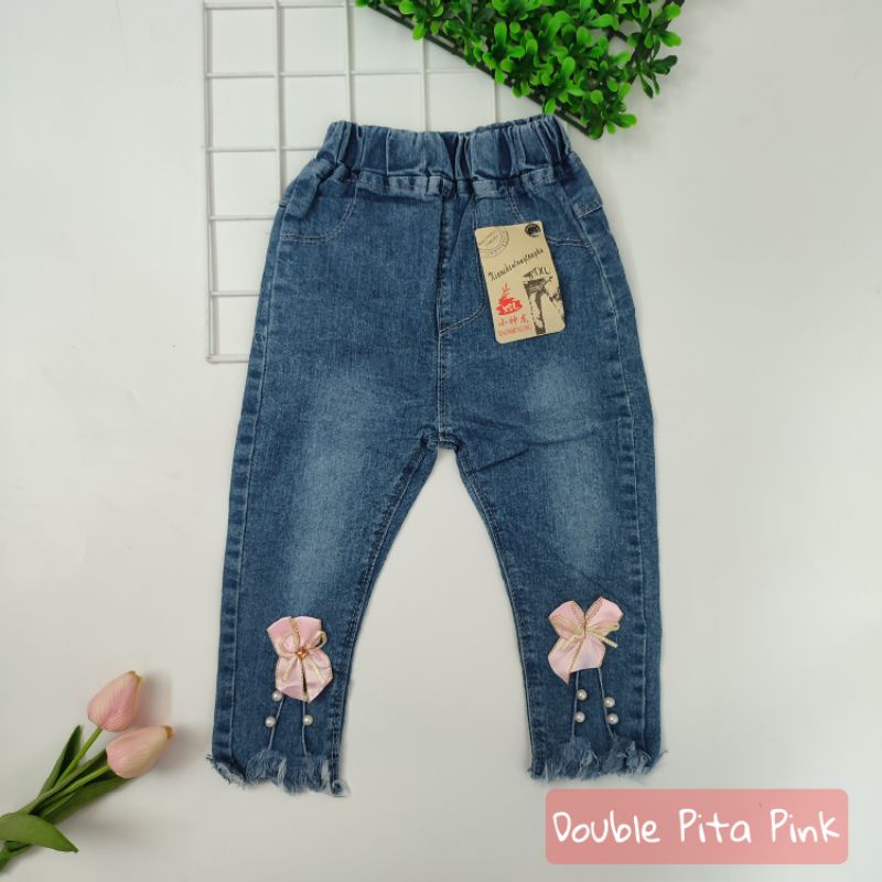 Celana Jeans Anak Perempuan Import Premium 1-5 Tahun