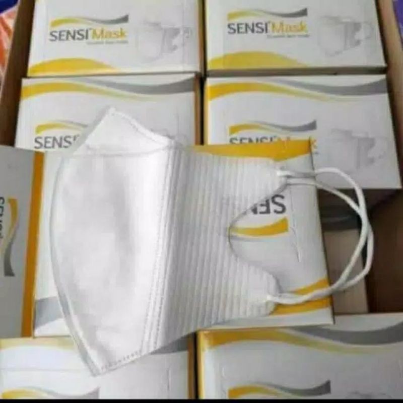  Masker  Sensi  Duckbill 50pcs Shopee Indonesia