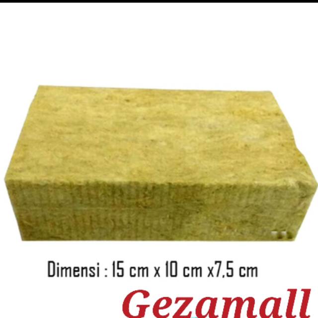 Rockwool-rockwool import- media tanam hidroponik