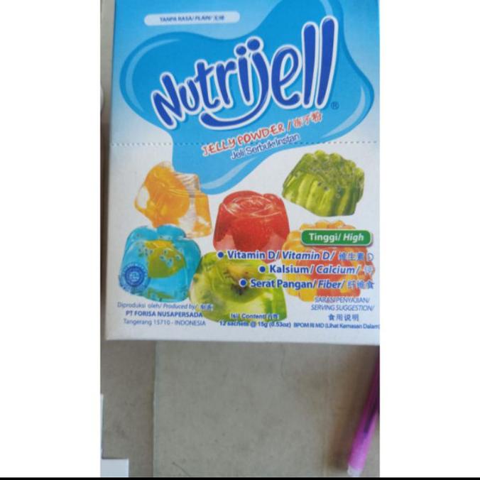 

agar agar plain bening nutrijel (12sachet berat masing masing 15gram)