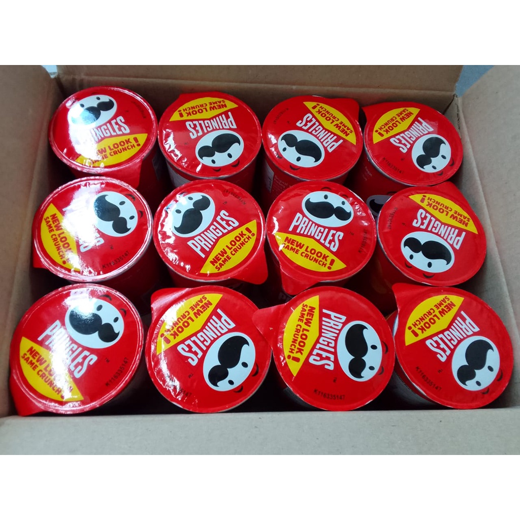 

Pringles Original 42GR 1 karton isi 12pcs Keripik Kripik Kentang Potato