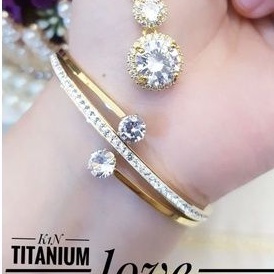 titanium set gelang kalung Y61