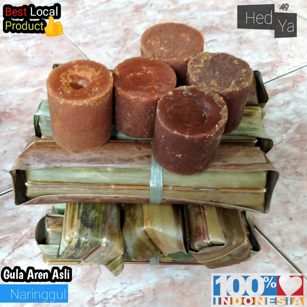

Gula Aren 1kg 100% Asli Kawung/Nira GARANSI UANG KEMBALI jika terbukti bukan ASLI
