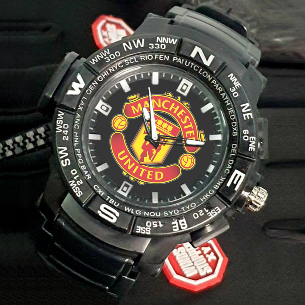 (EXCLUSIVE) Jam Tangan MU Sport Bagus