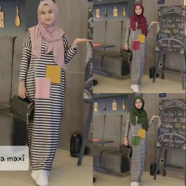 Neysa Maxi Dress Hijaber