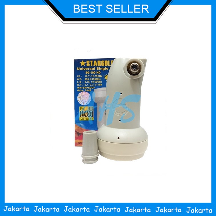 Best Seller LNB KU Band Stargold SG-100 Satelit 1 Receiver AHS