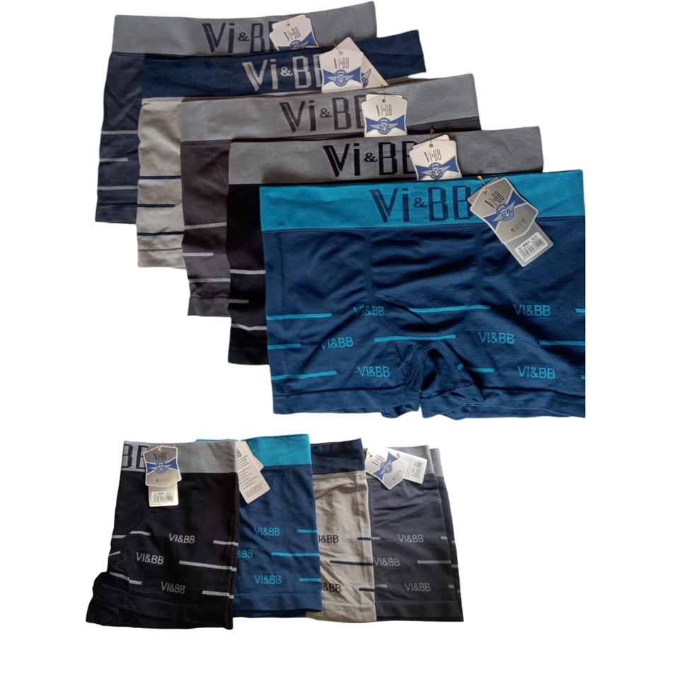 DAPAT 3 PCS BOXER VI BB PRIA/ DALAMAN PRIA IMPORT/CELANA DALAM COWOK/SEMPAK PRIA BELI 3PCS BONUS GELANG/READY SATUAN