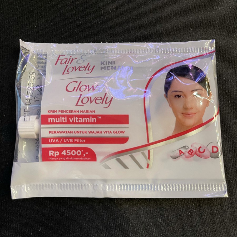 Fair Lovely Glow Lovely Sachet Krim 9 gram