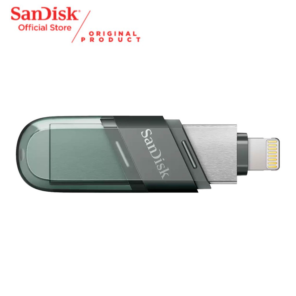 Jual SanDisk IXpand flip 128GB USB 3.0 Flash Drive For IPhone IPad