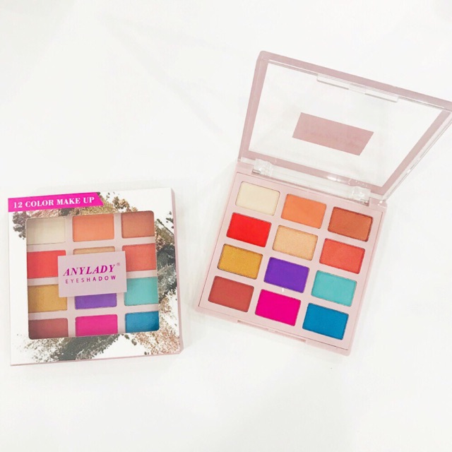 Anylady Stereoscopic Eyeshadow Palette 12 Color