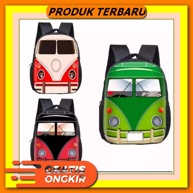 Hgs45F [Mona] Promo Tas Ransel Anak Cewek/Cowok Tk/Sd Motif Lucu Backpack Kualitas Import Premium Ta