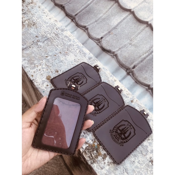 

Name Tag / Idcard Custom Asli Kulit