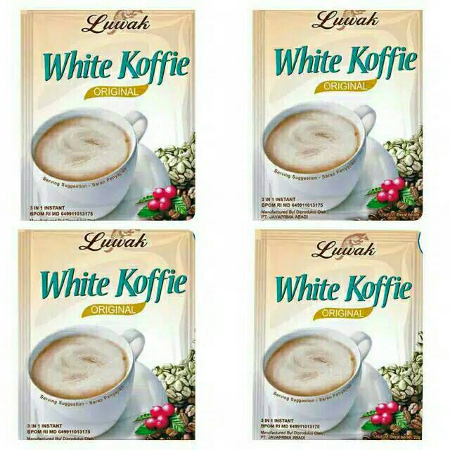 

Luwak white coffee 10bgks×20gr